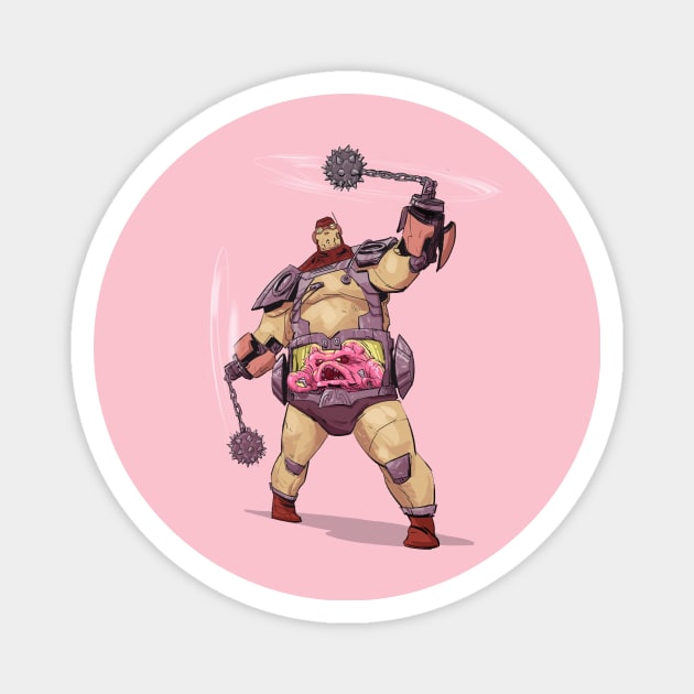 TMNT Krang Magnet by markodjeska